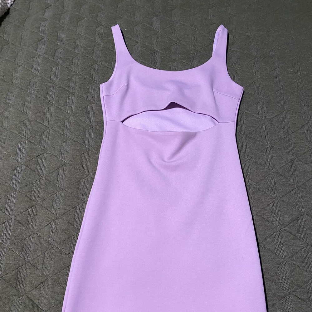 Tiger mist lavender dress